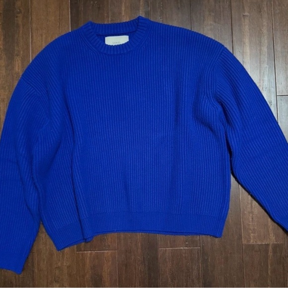 Daniel Simmons Merino Wool Sweater - Royal Blue